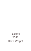  







 Spoke 
2012 
Clive Wright

